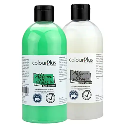 Abformsilikon colourPlus Farbe und mehr colourPlus® 1 kg Set