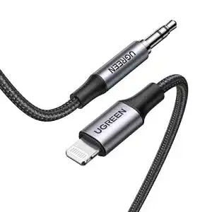 Lightning auf Klinke UGREEN Lightning Klinke Kabel 3,5 mm