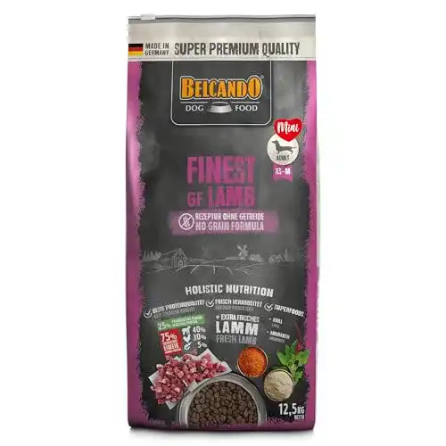 Die beste Belcando-Trockenfutter Belcando Finest GF Lamb 12,5 kg 2026 Test Bestseller Belcando-Trockenfutter Belcando Finest GF Lamb 12,5 kg