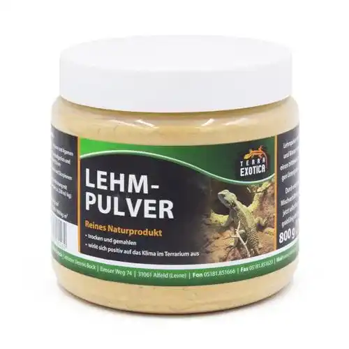 Lehmpulver Terra Exotica – gelb 800g in Dose