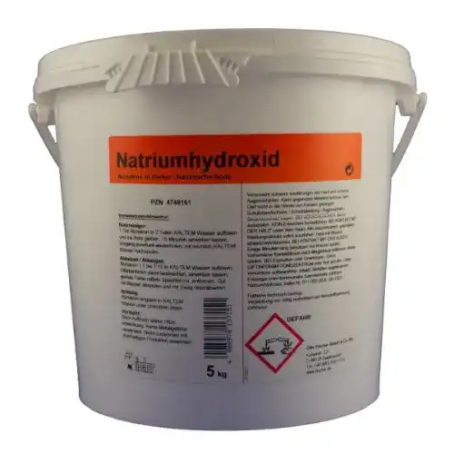 Natronlauge fischar Natriumhydroxid techn. 5 Kg
