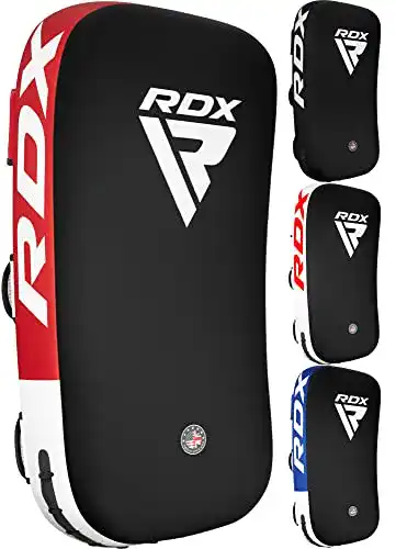 Schlagpolster RDX zum Kampfsport, Curved Tritt Kickboxen