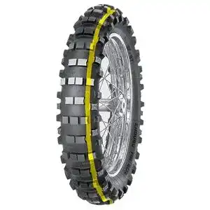 Enduro-Reifen Mitas Motorradreifen C-19 Super Gelber Streifen
