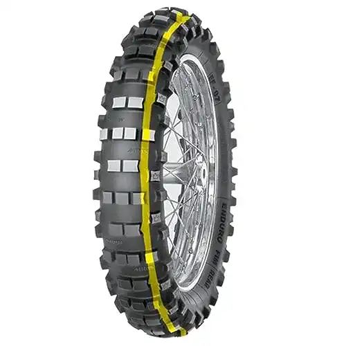 Enduro-Reifen Mitas Motorradreifen C-19 Super Gelber Streifen