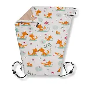 Sonnensegel Kinderwagen millemarille, LSF 80, Sweet Foxes