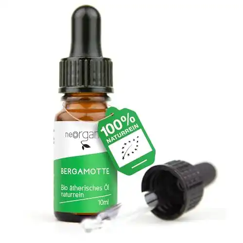 Bergamottöl NeoOrganic Bio Bergamotte, 100% naturrein, 10ml