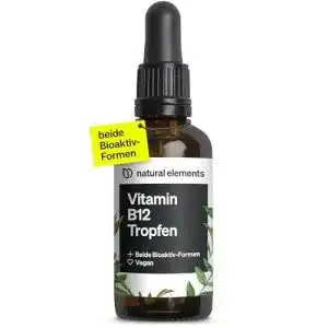 Vitamin-B12-Tropfen natural elements Vitamin B12 Tropfen 50ml