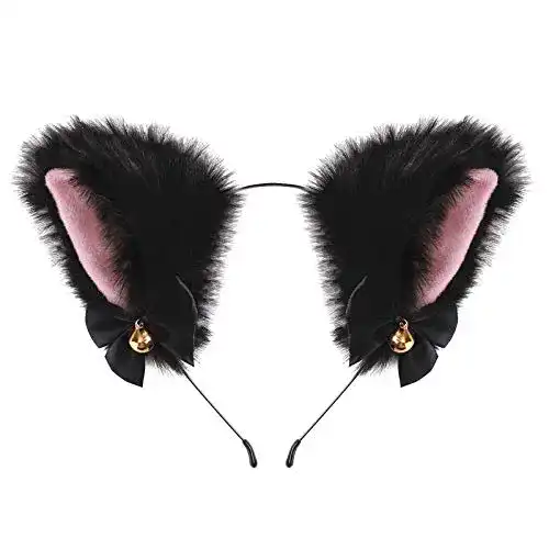 Katzenohren BOYATONG Haarreif,Katze Ohr Stirnband