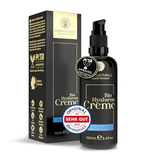 Antifaltencreme Kapua Naturals BIO Hyaluron Creme – 100 ml