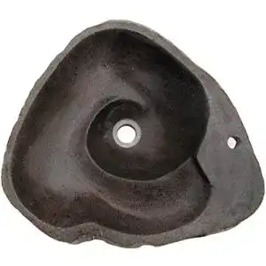 Naturstein-Waschbecken GURU SHOP Massiv Flußstein ca. 50 cm