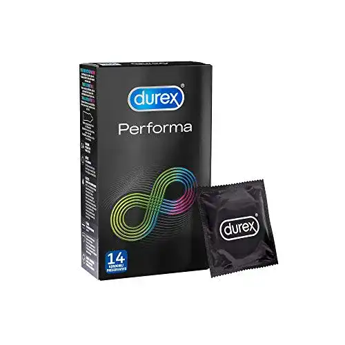 Durex-Kondom Durex Performa Kondome aktverlängernd 14 Stück