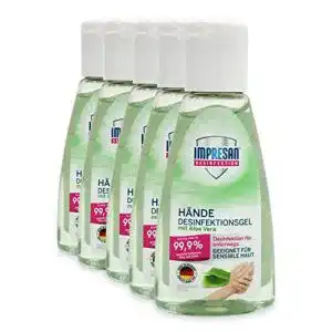 Desinfektionsmittel mit Aloe Vera Brauns Heitmann Impresan, 5x