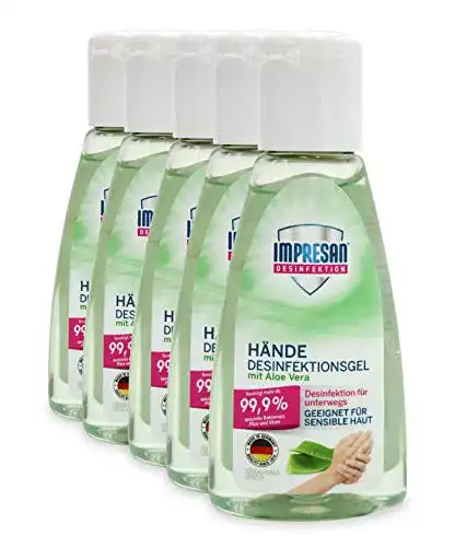 Die beste Desinfektionsmittel mit Aloe Vera Brauns Heitmann Impresan, 5x 2026 Test Bestseller Desinfektionsmittel mit Aloe Vera Brauns Heitmann Impresan, 5x