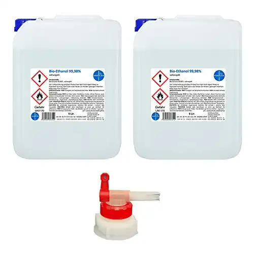 Bioethanol HERRLAN PSM Kamin-Ethanol 99,98% Alkohol-Gehalt