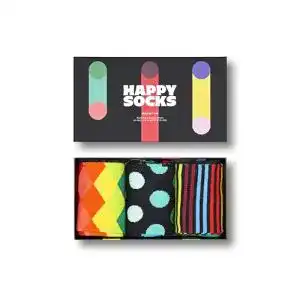 Happy Socks Happy Socks 3-Pack Classic Multi-Color Set