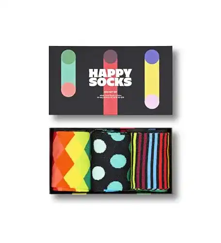 Happy Socks Happy Socks 3-Pack Classic Multi-Color Set