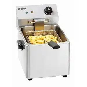 Bartscher-Fritteuse Bartscher A162810E Snack Friteuse 8L Becken