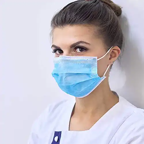 OP-Maske schwarz CALIYO Masken 50x für privaten Gebrauch