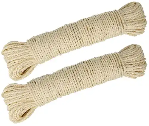 Sisalseil Lantelme 30 bis 150 Meter Naturprodukt Sisal, 50 Meter
