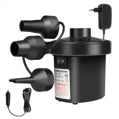 Ballpumpe Cadrim Elektrische , Tragbar Elektrisch 2 Nadeln