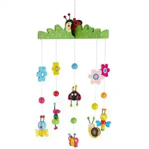 Baby-Mobile Bieco 3D Baby Mobile Käferchen aus robustem Holz