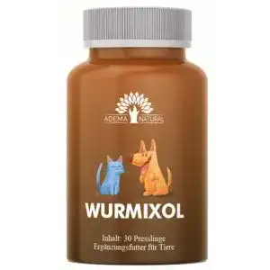 Wurmkur Hund ADEMA NATURAL ® WURMIXOL, 30 Presslinge