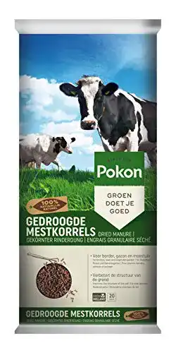 Rinderdung Pokon gekörnter , organischer Universaldünger, 20kg