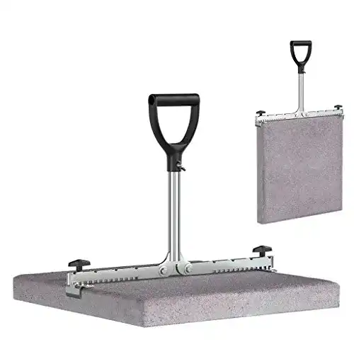 Plattenheber Langfit ® – Rückenfreundlich durch extra langen Griff