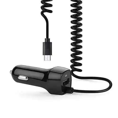 Kfz-Ladegerät VAPIAO Kfz Auto Ladekabel Ladegerät mit USB Steckplatz