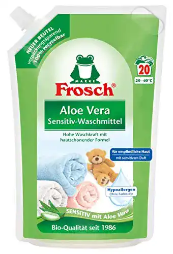Frosch-Waschmittel Frosch Aloe Vera Waschmittel, 5er Pack