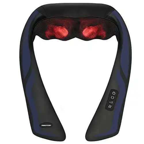 Nackenmassagegerät Keeptop Shiatsu Massagegerät, 3D-Rotation