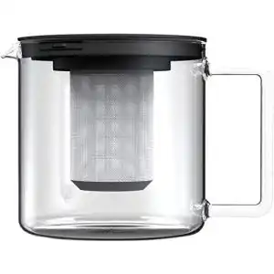 Teekanne Bohemia CRISTAL zylindrisch, mit Metallsieb, 1,30 Liter