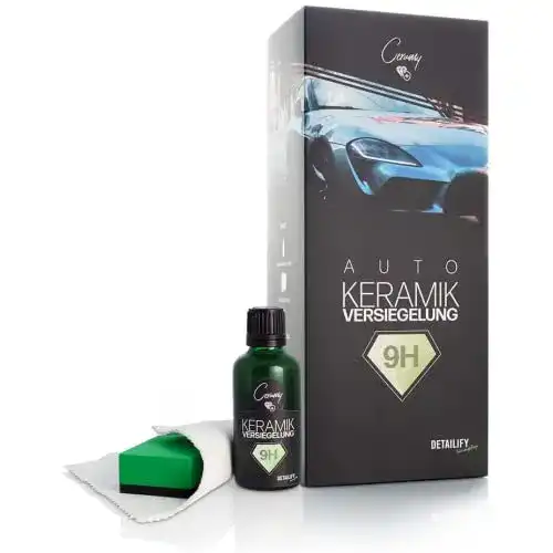 Keramikversiegelung Detailify Ceramy mit Applikator Pad 9H