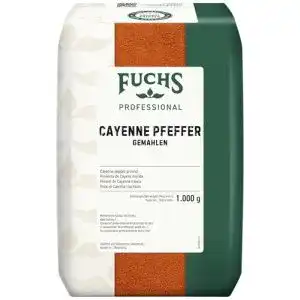 Cayennepfeffer Fuchs Cayenne Pfeffer / Chili gemahlen (1 x 1 kg)