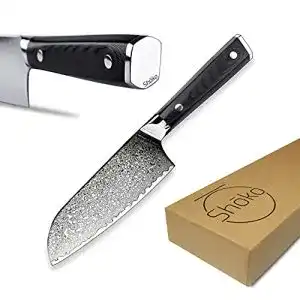 Santoku-Damastmesser Shoko ® Damastmesser Slim Santoku