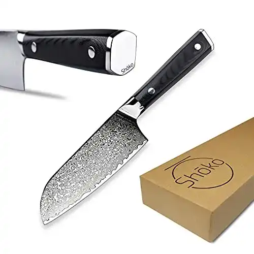 Santoku-Damastmesser Shoko ® Damastmesser Slim Santoku