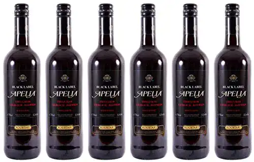 Griechischer Wein Jassas Apelia Black Label 6x 0,75l Lieblich