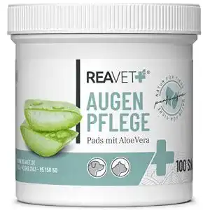 Augenpflege Hund ReaVET 100 Stück Augenpads Hund