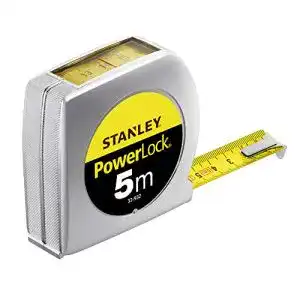 Maßband 5m Stanley Powerlock Bandmaß 5m mit Sichtfenster