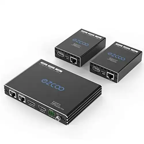 HDMI-Extender 4K ROFAVEZCO 4K HDMI Splitter Extender 1×2