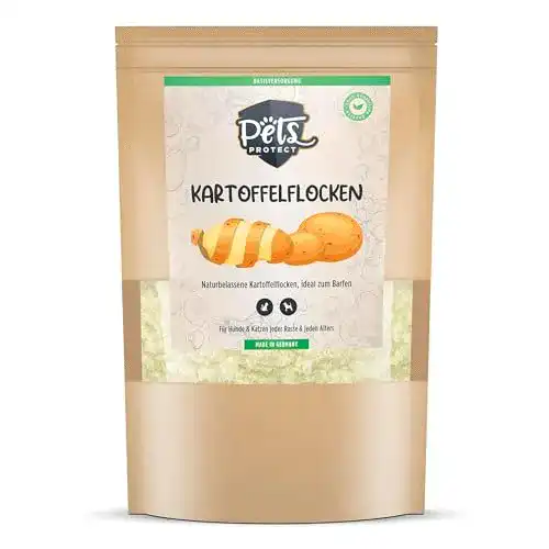 Kartoffelflocken Pets PROTECT für Hunde & Katzen | 1.000g | Barf