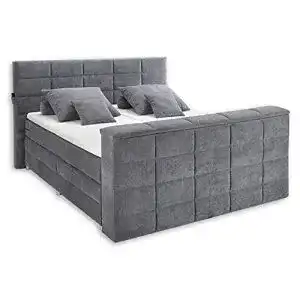 Bett 180×200 Stella Trading DENVER 6 Boxspring mit Bettkasten