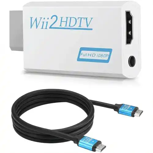 Die beste Wii-to-HDMI Zacro Wii zu HDMI Konverter, 720P 1080P HD Video 2026 Test Bestseller Wii-to-HDMI Zacro Wii zu HDMI Konverter, 720P 1080P HD Video