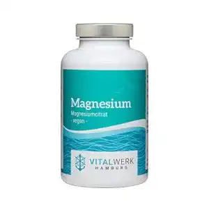 Magnesiumcitrat-Kapseln Vitalwerk Hamburg ® 180 Kapseln