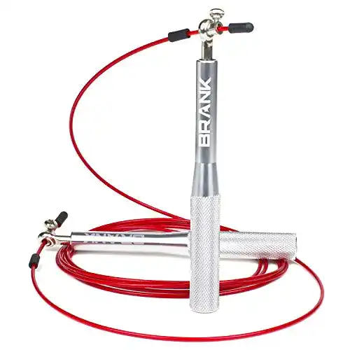 Profi-Springseil BRANK SPORTS ® Speed Rope mit 3 Stahlseilen