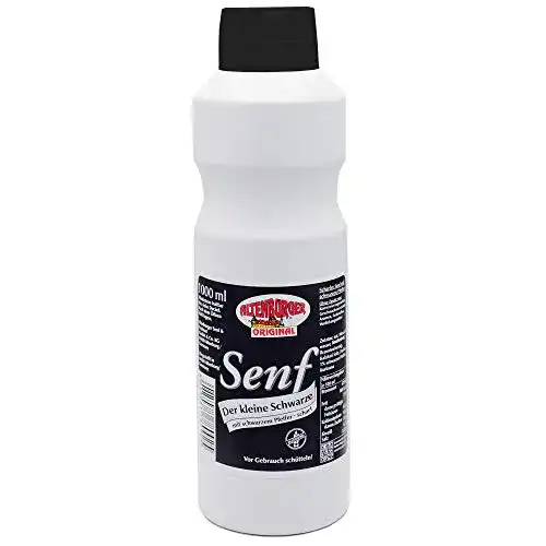 Senf Altenburger Original Der kleine Schwarze – scharf, 1 Liter