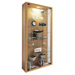 Sammlervitrine VCM, ohne Beleuchtung Buche “Vitrosa Maxi”