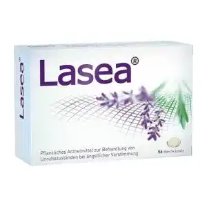 Pflanzliche Beruhigungsmittel Lasea gegen innere Unruhe, 56 Kaps.