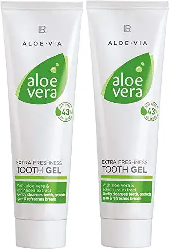 Zahngel LR ALOE VIA Aloe Vera Extra Frische, 2x 100 ml