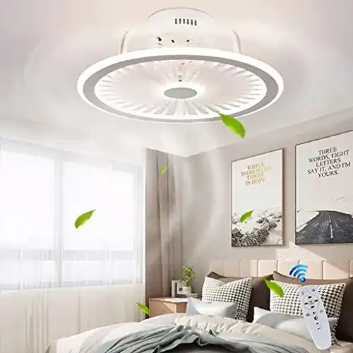 LED-Deckenventilator JINWELL, mit Beleuchtung, Fernbedienung